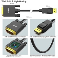 BENFEI DisplayPort to DVI 1.8m (6 Feet) Cable thumbnail