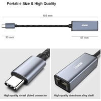 BENFEI USB-C to Ethernet Adapter (Thunderbolt 3 to RJ45) thumbnail
