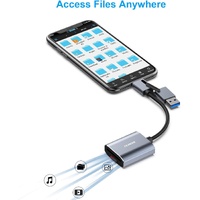 BENFEI USB Type-C/Type-A to SD TF Card Reader thumbnail