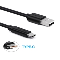 CHOETECH AC0004 USB-A to USB-C Charge & Sync Cable 3M Black thumbnail
