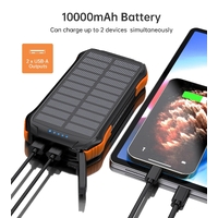 CHOETECH B658 10000mAh Solar Power Bank thumbnail