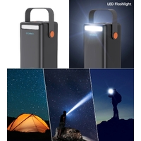 CHOETECH B664 50000mAh PD65W Power Bank with LED Flashlight LCD Display thumbnail