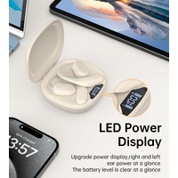 CHOETECH BH-T25 OWS Painless New Concept Bluetooth Earbuds V5.3 TWS White thumbnail