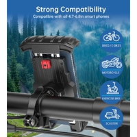 CHOETECH H067-GY Adjustable Mobile Stand for Bicycle (Gray) thumbnail