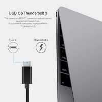 CHOETECH HUB-R01 USB 3.1 Type-C To RJ45 Gigabit Ethernet Adapter thumbnail