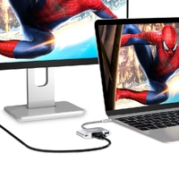 CHOETECH HUB-V02 USB-C to VGA & USB Multiport Adapter thumbnail
