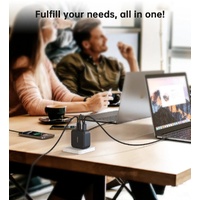 CHOETECH PD6055 GAN USB-C + USB-A 70w Travel Charger (US/EU/UK/AU) thumbnail