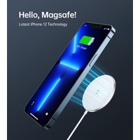 CHOETECH T580-F 15W Magsafe Wireless Fast Charger With 1M Cable (White) thumbnail