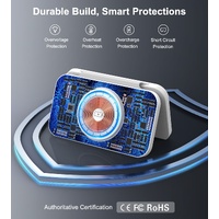 CHOETECH T616-F-WH 3in1 Magnetic Foldable Wireless Charger White thumbnail