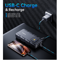 CHOETECH TC0009 16000mAh Portable Car Jump Starter with Emergency Light thumbnail