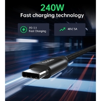 CHOETECH XCC-1035 USB-C M to M PD3.1 240W Super Fast Charging Cable 1M thumbnail