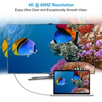 Choetech XCP-1801BK USB-C to DisplayPort Cable 1.8m thumbnail