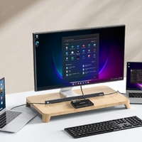Simplecom KM470 2-Port USB-C KVM Switch 8K Docking Station HDMI 2.1 DP for Laptop Tablet thumbnail