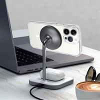 Ultimake Shockproof Transparent Magsafe Cover Case for iPhone 15 Pro (Transparent) thumbnail