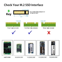 Simplecom SA207 mSATA + M.2 (NGFF) to SATA 2 In 1 Combo Adapter thumbnail