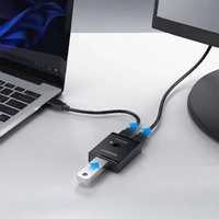 Simplecom KM125 Bi-Directional 2-Way USB 3.0 Switch 1 In 2 Out (2 In 1 Out) 5Gbps thumbnail