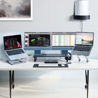 Simplecom KM590 2-Port USB-C Dual 4K HDMI Monitor KVM Switch and Docking Station with Network Sharing thumbnail
