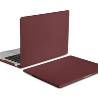 15 inch Air 2023 MacBook Air Matte Case  A2941 M2 Chip Hard Shell Case Keyboard Cover Wine Red thumbnail