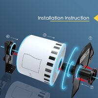 6x DK11240 DK 11240 Thermal Labels For Brother QL500 QL 560 570 580N 1060N ETC thumbnail