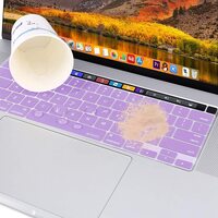 Keyboard Cover Skin For MacBook Pro 13 Pro 16 A2338 A2289 A2251 A2141 M1 M2 2020 to 2023 purple thumbnail