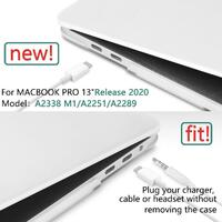 MacBook Pro 13 Inch Case 2016-2023 M1 M2 A2338 A2289 A2251 A2159 Hard Shell Case Keyboard Cover White thumbnail
