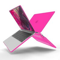 Suitable for  Hot Pink MacBook Pro 13 Inch Case 2016-2023 M1 M2 A2338 A2289 A2251 A2159 Hard Shell Case Keyboard Cover thumbnail