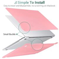 Pink MacBook Pro 13 Inch Case 2016-2023 M1 M2 A2338 A2289 A2251 A2159 Hard Shell Case Keyboard Cover thumbnail
