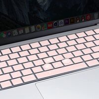 Keyboard Cover Skin For MacBook Air Pro 13 13.6 14 15.3 16 A2442 A2779 A2485 A2780 A2681 A2941 M1 M2 2021 to 2023 Pink thumbnail