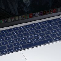 Keyboard Cover Skin For MacBook Air Pro 13 13.6 14 15.3 16 A2442 A2779 A2485 A2780 A2681 A2941 M1 M2 2021 to 2023 Navy Blue thumbnail
