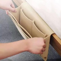 Bed Organiser Bed Caddy Sofa Organiser Bedside Organiser Book Magazines Organiser Black thumbnail