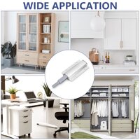 2x Magnetic Push Latches for Cabinets Push to Open Kitchen Hardware for Drawer Cupboard Wardrobe Closet thumbnail
