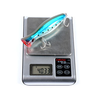 8x Popper Crank 12.5cm Fishing Lure Lures Surface Tackle Fresh Saltwater thumbnail