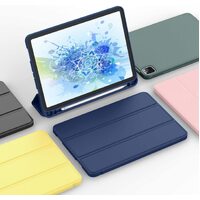 iPad Pro 11 Inch 2020 Soft Tpu Smart Premium Case Auto Sleep Wake Stand Cover Pencil holder navy blue thumbnail