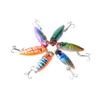 6X 3.5cm Popper Poppers Fishing Lure Lures Surface Tackle Fresh Saltwater thumbnail