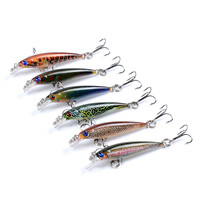 6x Popper Poppers 5cm Minnow Fishing Lure Lures Surface Tackle Fresh Saltwater thumbnail