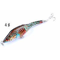6x 9.5cm Vib Bait Fishing Lure Lures Hook Tackle Saltwater thumbnail