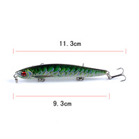 6x Popper Poppers 9.3cm Fishing Lure Lures Surface Tackle Fresh Saltwater thumbnail