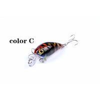 6x 4.5cm Popper Crank Bait Fishing Lure Lures Surface Tackle Saltwater thumbnail