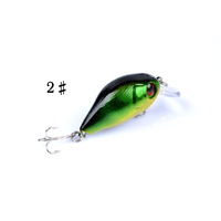 5x 5.5cm Popper Crank Bait Fishing Lure Lures Surface Tackle Saltwater thumbnail
