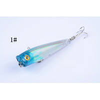 8X 6.5cm Popper Poppers Fishing Lure Lures Surface Tackle Fresh Saltwater thumbnail