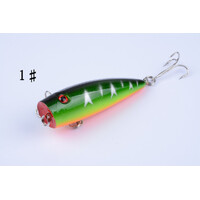 5X 7cm Popper Poppers Fishing Lure Lures Surface Tackle Fresh Saltwater thumbnail