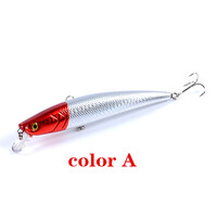 5x Popper Minnow 13cm Fishing Lure Lures Surface Tackle Fresh Saltwater thumbnail