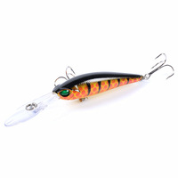 6x Popper Minnow 9.4cm Fishing Lure Lures Surface Tackle Fresh Saltwater thumbnail