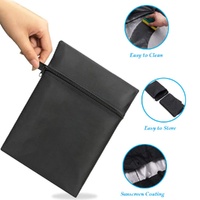 Lawn Mower Cover Lawn Tractor Cover Waterproof Heavy Duty 420D Polyester UV Protection thumbnail