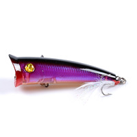 7x Popper Minnow 7.8cm Fishing Lure Lures Surface Tackle Fresh Saltwater thumbnail