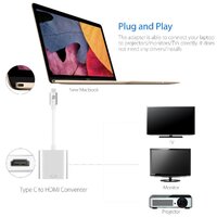Type C USB-C Adapter Cable Converter USB 3.1 to HDMI HDTV 1080P thumbnail