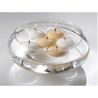 20 Pack of 4 Hour White Floating Candles - 4cm diameter - wedding party decoration thumbnail