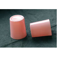 20 Pack Blush Pink Glass Votive Tealight Candle Holders House Party Cenrepiece Xmas Wedding Decor Glass Candlestick Party Decorations Bridal Valentine thumbnail