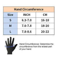 Full Finger MTB Gloves Large Size for Mountain Road Bike Breathable Red Rockbros Unisex Device Friendly Finger Material Anti Slip thumbnail