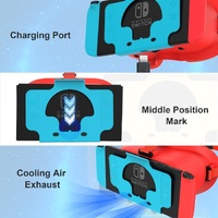 DEVASO VR Headset for Nintendo Switch Orange&Blue thumbnail